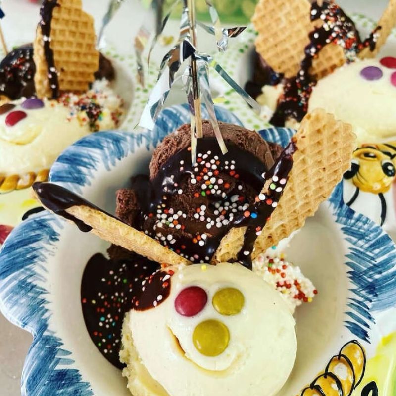 Weltkindertag im Eiscafe