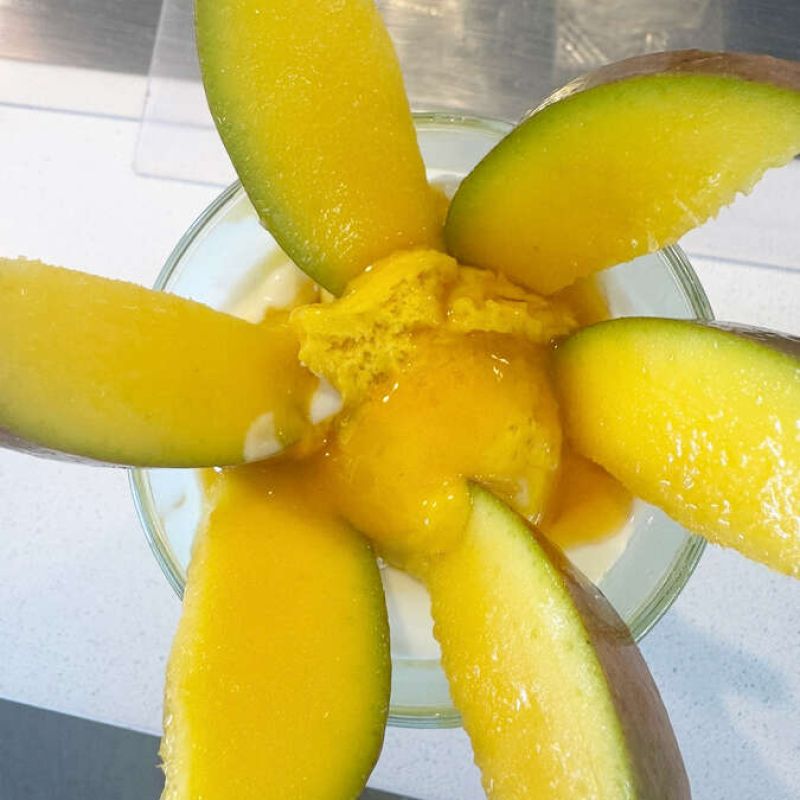 Mango Becher mit Sonne☀️