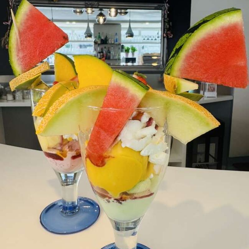 Eisbecher im San Marco/ Rosenheim