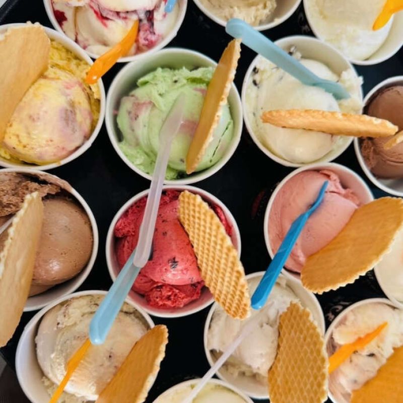 Eis in vielen Sorten im San Marco / Rosenheim